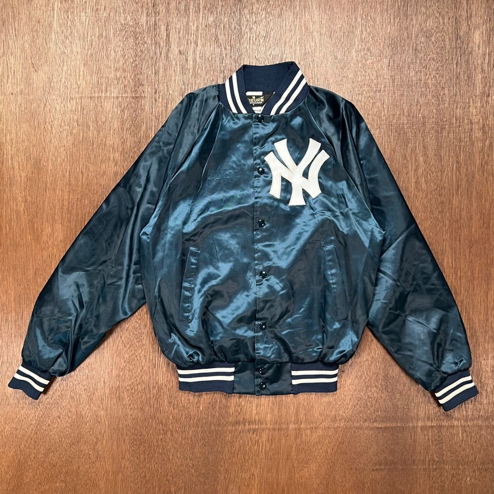 Vintage Auburn Sportswear New York Yankees Varsity Jacket Navy Blue Small USA